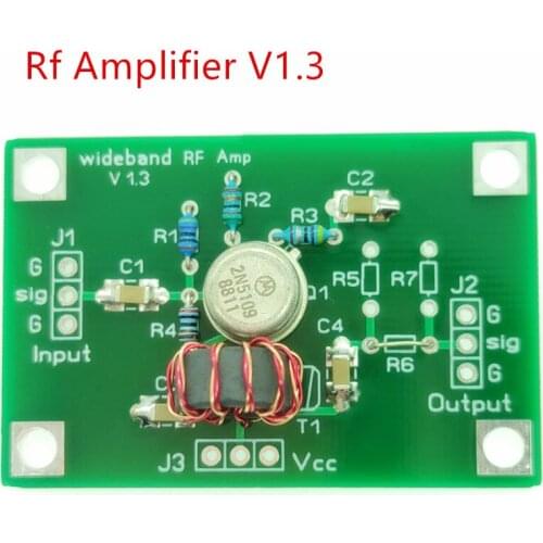 2MHz-35MH 12V 30mA 50 ohm Universal Wideband RF Amplifier V1.3 Replacement