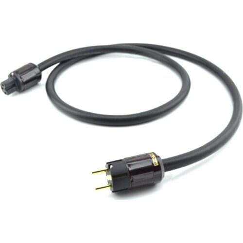 Hight Quality Audio Power Cable Audiophile Mains Power Cable EU Plug power cord cable 1.5m