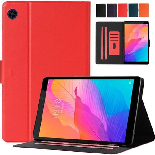 2020 New Business Case For Huawei MatePad T8 Kobe2-L03 KOBe2-L09 8.0 inch PU leather Soft TPU flip stand cover