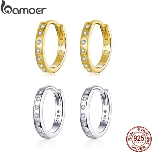 Bamoer Earrings Rings