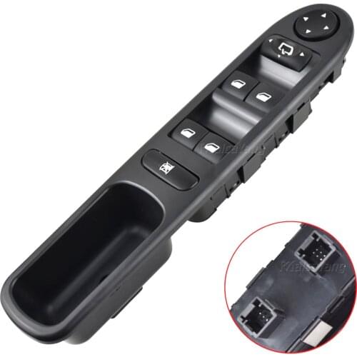 Fast Delivery! Electric Power Window Lifter Master Control Switch for Citroen C4 2004-2010 No. 6554.HA 6554HA With Panel folding