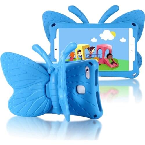 Cover For Huawei MediaPad M6 8.4 inch / M5 8 8.4 inch / M3 8.4 inch Cute Cartoon butterfly Kids Full body Shockproof case fundas