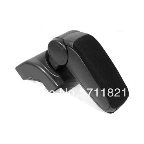 Center Console Armrest Cloth Black For Volkswagen Jetta Golf MK5