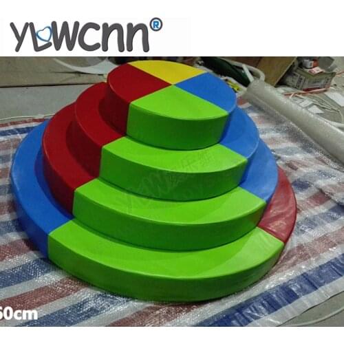 Customized made software kids soft toy children playground set house soft sofa YLW-INA171046