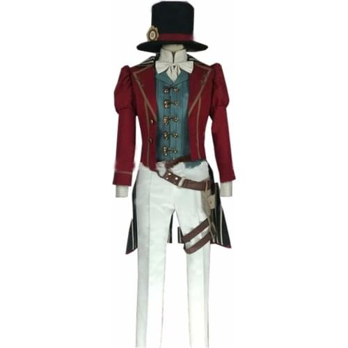 2018 Code Realize ~Guardian of Rebirth~ Gentleman Thief Arsene Lupin Uniform Outfit Anime Cosplay Costume