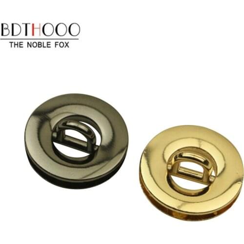 4sets Metal Screw Eyelets Bag Chain Buckle Round airhole For Bag Handbag Belt Dog StrapMetal Ring Buckle Bag Crafts Accessory