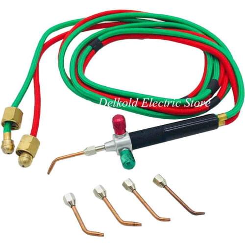 Micro torch welding torch Smiths Little Torch Oxy Propane Jewellers Torch Gold Soldering with 5 Tips