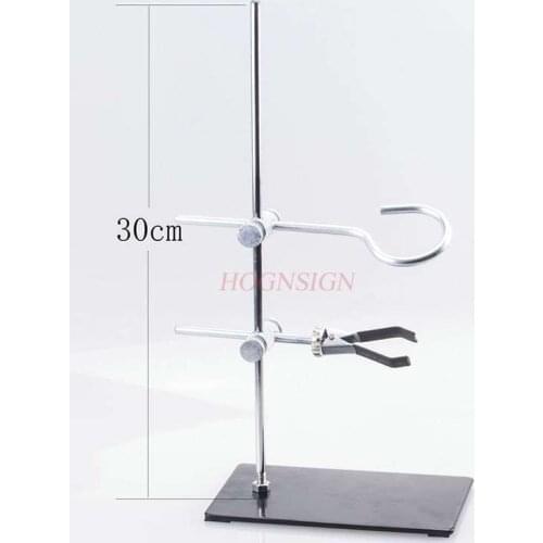 Mini iron stand small / mini iron stand portable iron stand square seat bracket teaching instrument