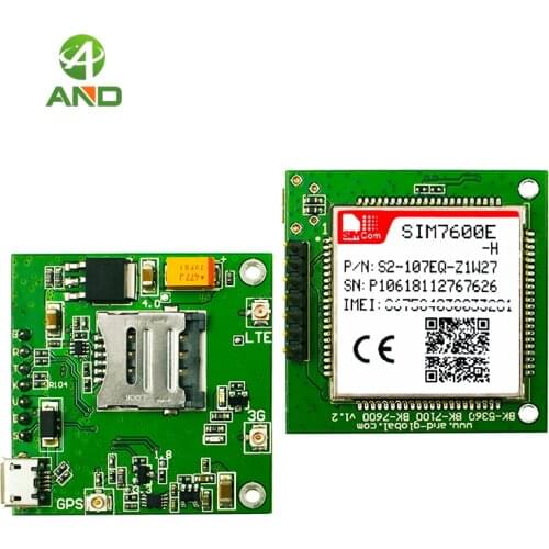LTE CAT4 module board SIM7600E-H,4G LTE cat 4 breakout board,SIM7600E-H core board 1pc