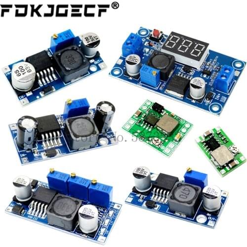 3A Adjustable DC-DC LM2596 LM2596S input 4V-35V Output 1.23V-30V dc-dc Step-down Power Supply Regulator module MP1584EN MINI360