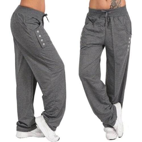 New Fashion Plus Size Male Pants Hip Hop Harem Joggers Pants Men Trousers Mens Fitness Solid Pocket Pants Sweatpants