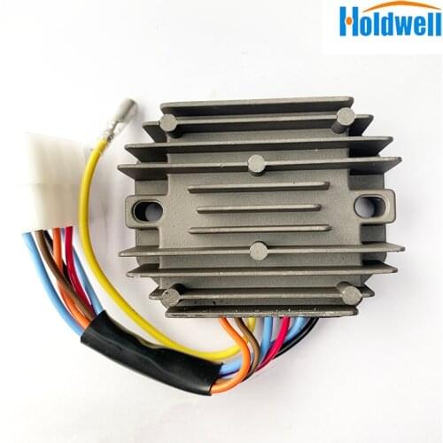 Holdwell NEW Rectifier Regulator 119653-77711 11965377711 for Yanmar 3TNE74