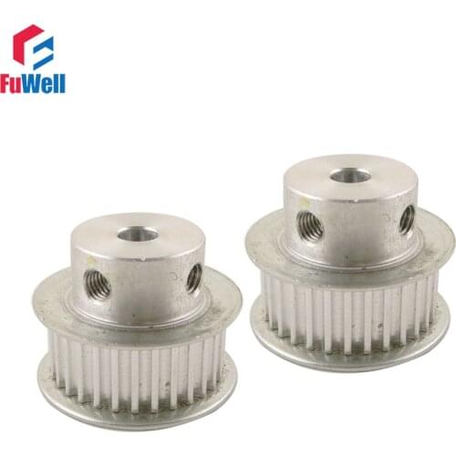 2pcs HTD3M 32T Timing Pulley 6/8/10/12/14/15/16mm Inner Bore 32 Teeth 3mm Pitch 11mm Belt Width Timing Belt Pulleys