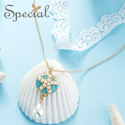 The SPECIAL New Fashion euramerican multi-layer lace neck chain ocean wind necklace for women new collection ,S2024N