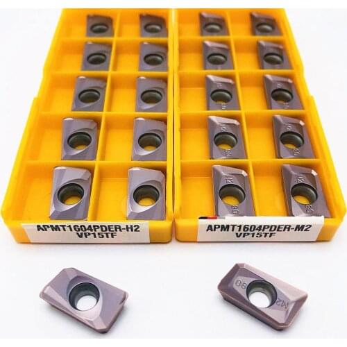Lathe tool APMT1604PDER M2 APMT1604PDER H2 VP15TF High quality metal turning tool Carbide tool APMT1604 CNC part cutting tool