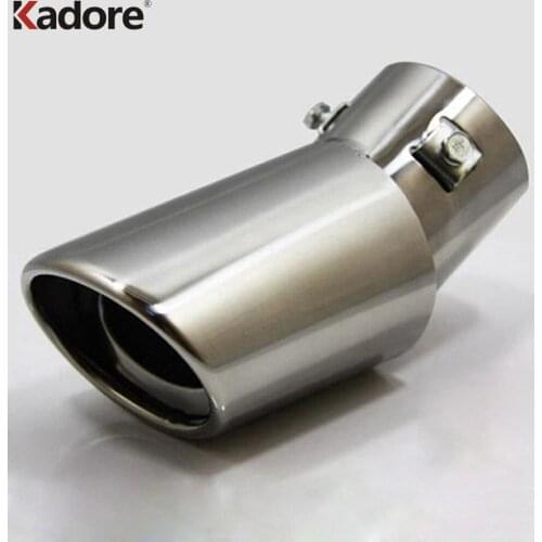 For Nissan Versa Hatchback 2005-2009 2010 2011 Stainless Steel Rear Exhaust Tail Pipe Cover Trim Muffler Silencer Car Styling