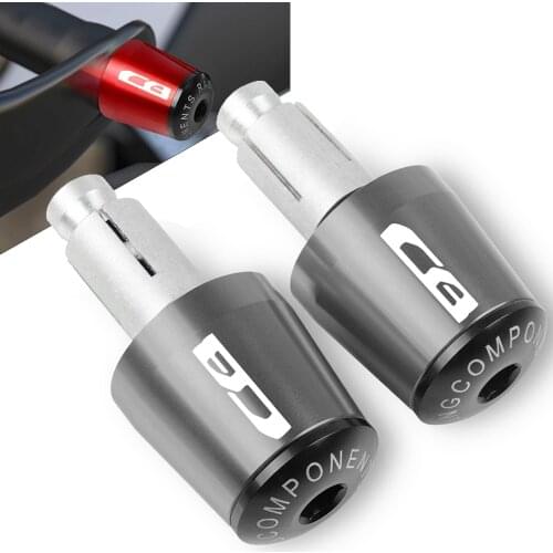 FOR HONDA CB1000R CB600F Hornet CB600/CB900 CB1300SF CB400 CB650R CBR650R Motorcycle Handlebar Grips Handle Bar Cap End Plugs