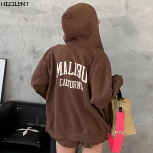 Women Hip Hop Streetwear Hoodies Women Jacket Letter Print Jacket Coat Goth Harajuku Y2k tops Clothes Punk Jacket Outwear Zip up