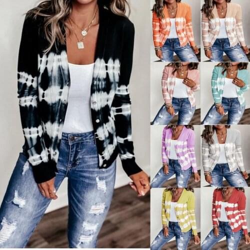 Stripe Women Cardigans Long Sleeve Loose Mid Length Knittwear Casual Sweater Cardigan Female Thin Knitted Coat Cardigan Women