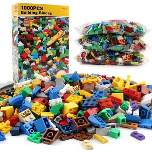 DIY Creative Building Blocks Bulk Sets Classic City Kits Bricks Baseplate Friends Assembling Educational Toys for Kids