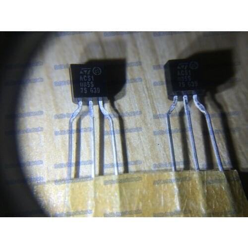 50PCS/LOT New and original ACS1085S ACS108-5SA ACS108-5S TO92 TRIAC SENS GATE 500V 0.8A