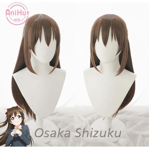 【Anihut】Osaka Shizuku Cosplay Wig PERFECT DREAM PROJECT Cosplay Hair Osaka Shizuku LoveLive PDP