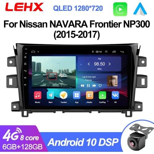 Car Auto Radio 10.1" Android 8.1 Multimedia Player For 2011 - 2015 2016 Nissan NAVARA Frontier NP300 GPS Navigation with WIFI