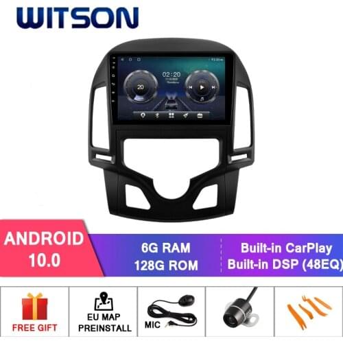 WITSON Android 11 CAR DVD SYSTEM FOR HYUNDAI I30 (Auto Air-Conditioner version) 2006-2011 Car Multimedia Player Stereo AutoAudio