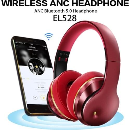 ANC Wireless Bluetooth Headphones Noise Cancelling Wireless Headset Foldable Gaming HiFi Stereo Earbuds for IPhone Android Smart