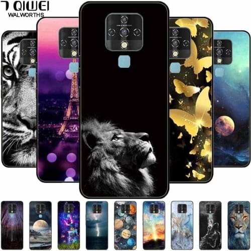 Phone Case For Tecno Camon 16 Premier / Camon 16 SE / Pro Cover Soft Silicone Lion TPU Phone Cover For Tecno Camon16 Premier CE9