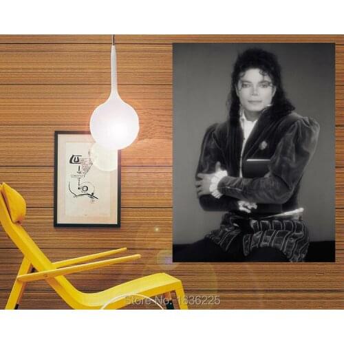 Famous black and white paintings michael jackson oil painting art painting on canvas for sale for home decor wall decoraction