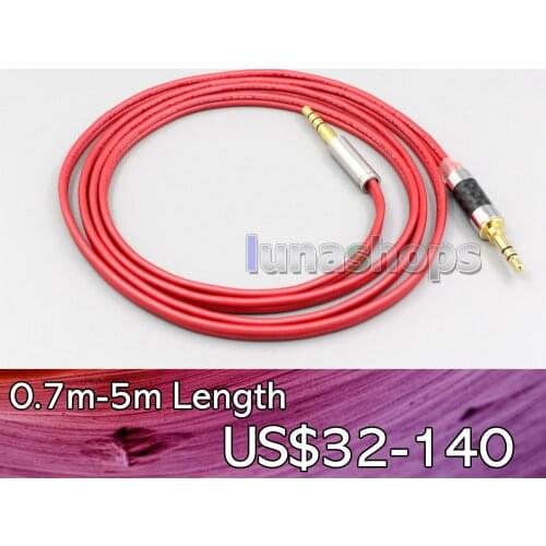 LN006699 99% Pure PCOCC Earphone Cable For Sony mdr-1a 1adac 1abt 100abn 100ap xb950bt wh1000x h600a h800 h900n z1000