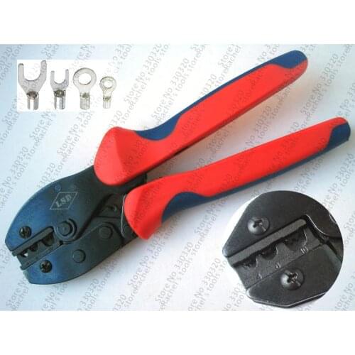 LY-102 Ratchet hand crimping tool for non-insulated cable links 4-10mm2 crimping pliers cable lug crimping tools