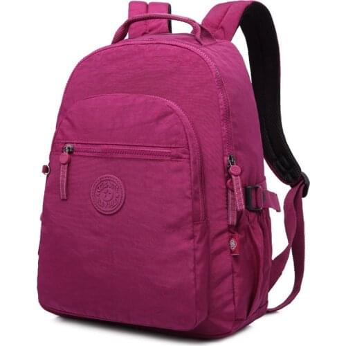 Fashion Backpack For Girls Boys Teenage School Bags Large Capacity Travel Laptop Bagpack Waterproof Nylon Schoolbags Child