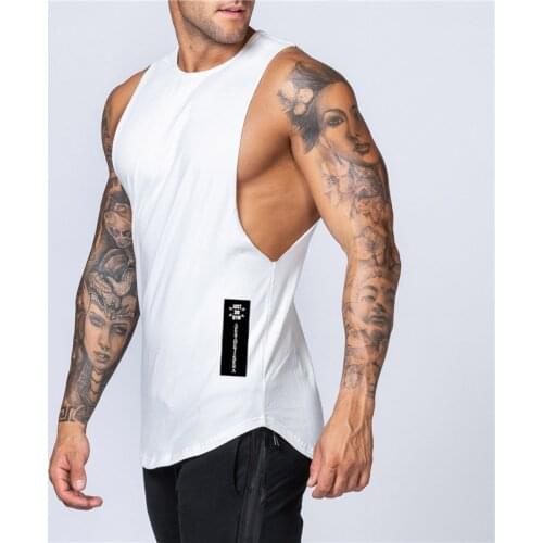 Workout gym mens vest vest muscle sleeveless sportswear bodybuilding sweatshirt