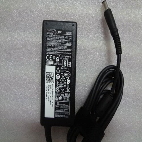 NEW Genuine Puryuan 19.5V 3.34A 65W 098R6C 6TM1C 1XRN1 PA-12 7.4mm AC Adapter for DELL Latitude e7240 e7250 e7270 Laptop Charger
