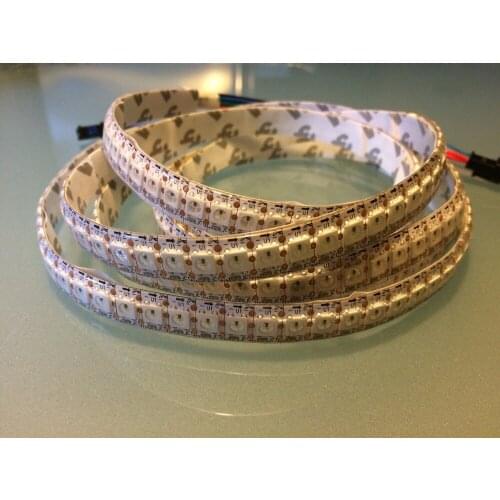 LED 144leds ws2812b SK6812 full color LED Strip light 1m digital bar 144L/ m adalight ambi IC ws2811 IP65 tv