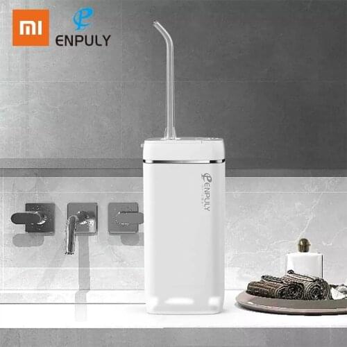 Xiaomi Official Store ENPULY Portable Oral Irrigator Dental Irrigator Teeth IPX8 Waterproof Water Flosser Bucal Tooth Cleaner
