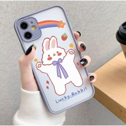 Luxury Original Square Case For Iphone X XR 11 12Pro XSMax Transparent PC+ Candy TPU For iPhone 8 7 6 6splus12mini Case