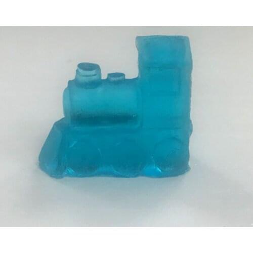 3D Mini Train Resin Casting Silicone Mold Cute Locomotive Silicone Mold Tools