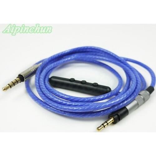Blue Replacement Headphones Cable for Sennheiser Momentum 1.0 2.0 On-Ear Over-Ear Headset