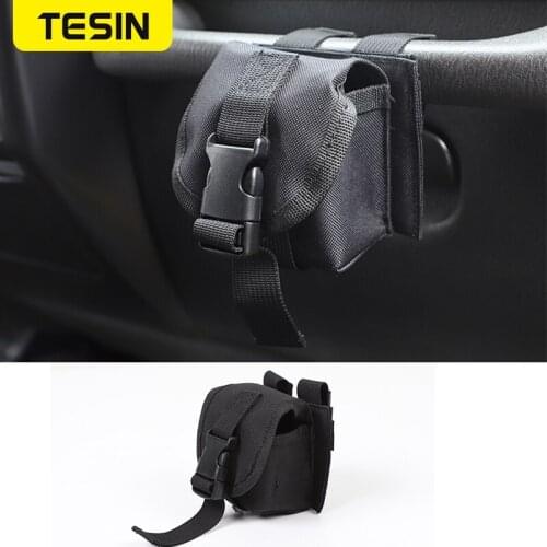 TESIN Stowing Tidying for Wrangler Car Seat Storage Bag for Jeep Wrangler TJ JK JL JT Universal Accessories