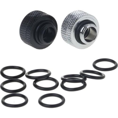 10Pcs G1/4 Thread Water Cooling Silicone Seal O-ring Water Cooler PC Accessories 831D
