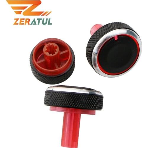 Zeratul Air Conditioning Heat Control Switch Knobs for Nissan Versa Note March Micra Cube Almera Latio Sunny AC Knob Accessories