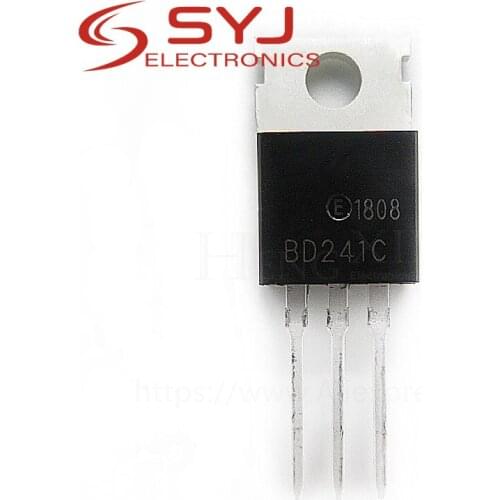 10pcs/lot BD241C BD241 TO-220 100V 3A In Stock