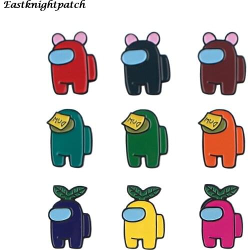 12pcs/lot E2511 Cartoon Brooches Enamel Metal Pins For Women Men Kids Coat Shirt Bag Jackets Collar Lapel Badge Jewelry Gift