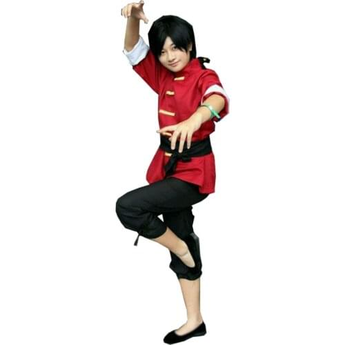 2017 Ranma 1/2 Ranma Nibun-no-Ichi Ranma One-Half Ranma Saotome Cosplay Costume With Shoes(Leave Shoes Size)