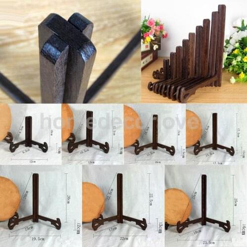 1Pcs Art Wooden Display Stand Support Holder for Art Photo Picture Frame Bowl Plate Cookbook Notebook Display for Home Kitchen