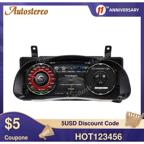Android 9.0 Car Meter screen Dashboard screen Car GPS Navigation For TOYOTA Highlander 2014 2015 2016-2019 Multimedia player