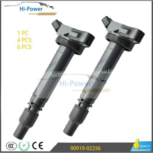 1/4/6PCS 9091902256 90919-02256 Ignition Coil / Car Coils For Toyota Camry Highlander Scion tC Lexus GS350 IS250 90919 02256